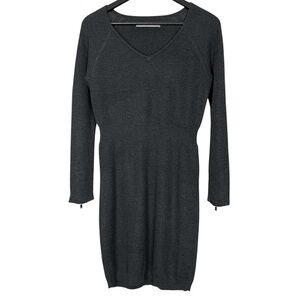 Andrew Marc Casual Ribbed Knit Sweater Dress M